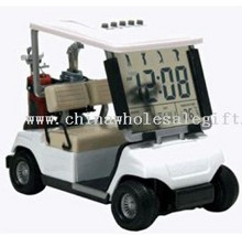 Replica Golf Cart - LCD Tischuhr images