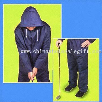 PVC Golf Rainsuit with Long Use Time