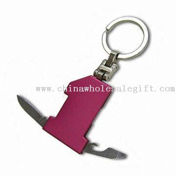 Monikäyttöinen tasku veitsi avaimenperä
