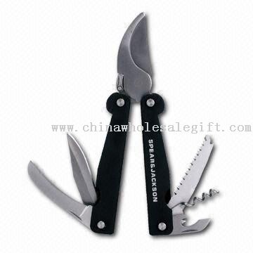 Promotional Stainless Steel Multifunctional Knife/Tool Set with Logo Space
