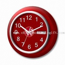 Promotional Wall Clock with Calendar, Made of Plastic images