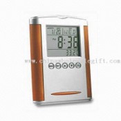 Thermo World Timer Thermo World Timer avec horloge et alarme Date / Time Display images