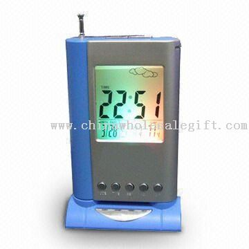 Clock Radio with Auto Scan Function