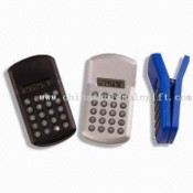 8 Digits Clip Calculators with Percentage/Square Root Function images