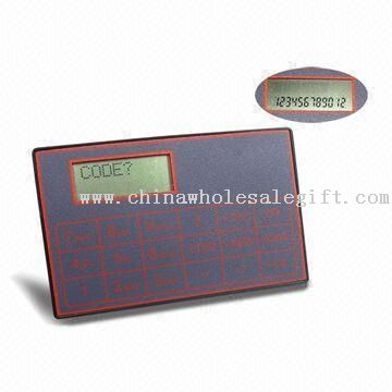 Multifunctional Calculator, Input 15 Pair of Bank Account, Password Search Account Function