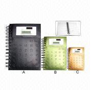 Multifunctional Calculator with 8-digit Touch Screen and Notebook