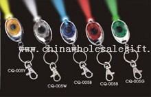 Led Round Keychain With Lithium Battery images