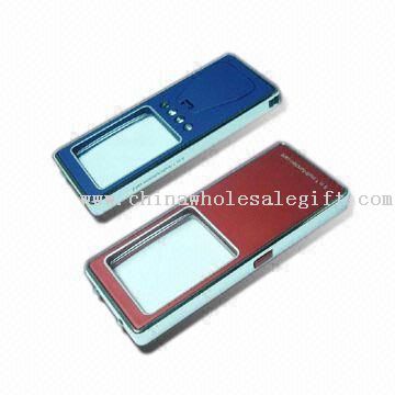 Multi-Card avec fonction LED Lampes de poche LED Torch, Money Detector, loupe et PDA