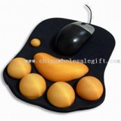 Mouse Pad, mengukur 220 x 180 x 2 mm, terbuat dari Neoprene dan kain images