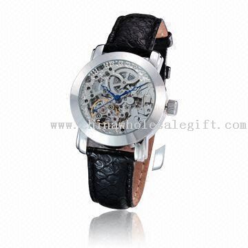 Tourbillon mekaniske ur med automatisk urverk og rustfri sak