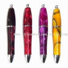 Mini Metal Pens with Shining Chrome Plated Parts images