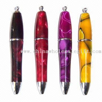 Mini penne metalliche con brillanti Chrome Plated parti