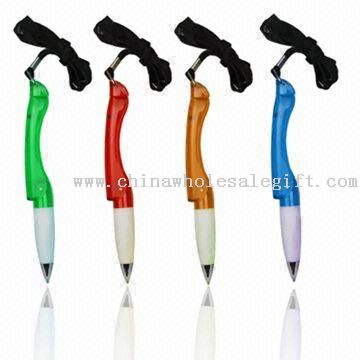 AS Ballpoint Pens with Lanyard and Measures 10.3 x 2.2cm