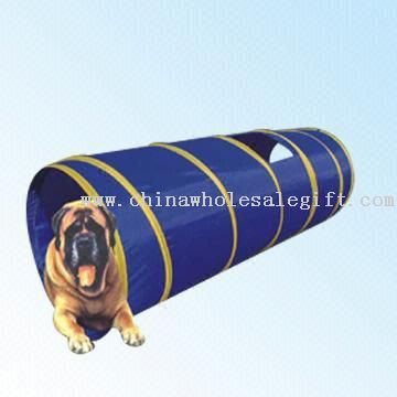 Dog Tunnel with Pop Out Holes