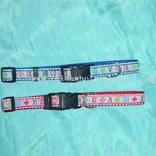 Pet Collar with Safty Buckle and Reflective Trim images