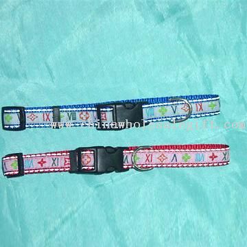 Pet Collar with Safty Buckle and Reflective Trim