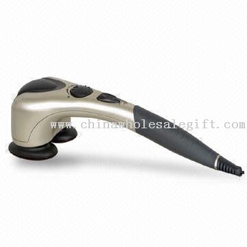 Handle Massager with Far Infrared Function and Two Changeable Massage Heads