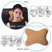 Massager Pillow, Handheld Massager with Polyester Fiber Filled Material images