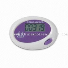 Mini Promotional Digital Single Function LCD Pedometer with Calorie Counter images
