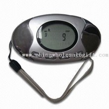 Pedometer with Time Display and Step Count of 0 to 99,999 images