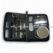 Trousse de toilette de voyage, inclure 1pc peuvent Opener et 1pc aspirateur de poussière images