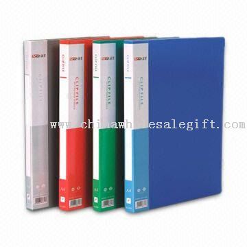 Clip Files, Made of High Quality PP Sheet