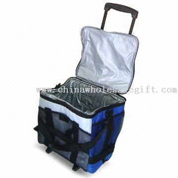 35L Cooler Bag dengan Trolley, terbuat dari bahan PP dan ABS