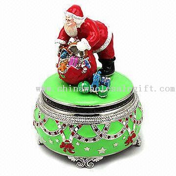 Santa Claus Musical Carousels with Musical Components