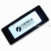 LED Backlight Name Badge, Available with Keychain images