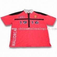 Mens camisa Polo con manga corta y cuello de botón, disponible en varios colores images