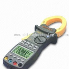 Multifunction Three Phase Power Clamp Meter with LCD Panel images