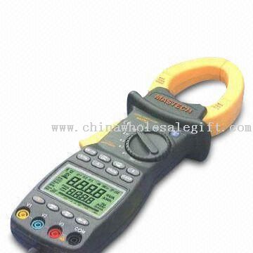 Multifunction Three Phase Power Clamp Meter with LCD Panel