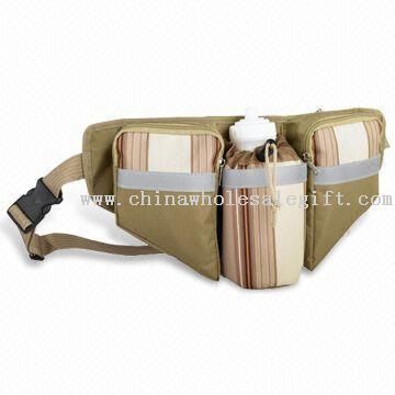 Waist Bag with Reflected Strip in Front