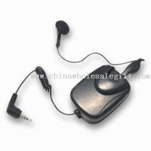 Retractable Wired Handsfree Kit with Optional On/Off Buttons images
