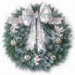 Decorated Fraser Fir Wreath and 50 Lights small picture