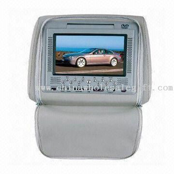Подголовник автомобиля DVD-плеер с крышкой экрана