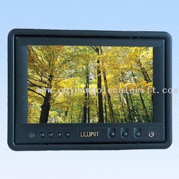 Headrest Monitors with DVI/HDMI Interfaces and 5-wire Resistive Touch Screen