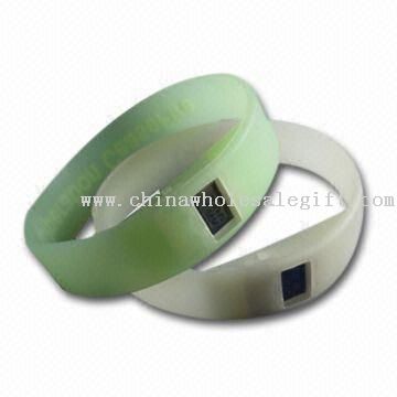 Silicone Bands with Digital Watch