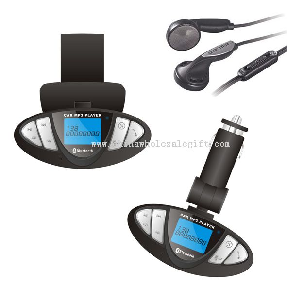 Bluetooth hænder-omkostningsfrit og MP3-afspiller