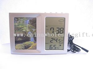 Weather Station Calendar With Photo Frame
