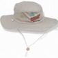 Bucket Hat with Wide Brim and Chin Strap, Made of Cotton Twill Fabric for Outback small picture