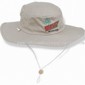 Chapeau cloche avec large bord, et Chin Strap, faits de coton en tissu sergé pour Outback small picture