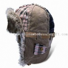 Ski Cap / Invierno Hat, hecha de algodón y felpa, apropiado para los hombres images