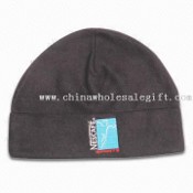 Winter Beanie Hat, Made of Polyester Polar Fleece images