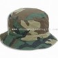 Camouflage Buckets Cap with Standard Crown and Brim small picture