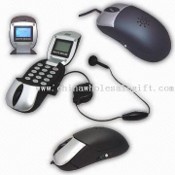 Mouse USB VoIP Phone, supporta la funzione di selezione rapida velocità di Skype e il funzionamento del PC a PC images