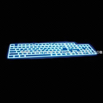 0,1 bis 0,2 mm Panel EL-Hintergrundbeleuchtung für Tastatur
