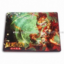 High-quality Natural Rubber Mouse Pad, Made of Nature Rubber/Cloth, EVA/Fabric, and SBR/Cloth images
