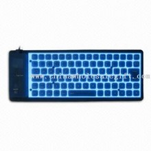 Mini Size Flexible EL Keyboard images