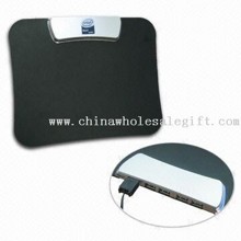 Mouse Pad with Illuminant LED Light and Four-port USB 2.0 Hub images